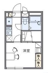 レオパレスコンフォールKの物件間取画像